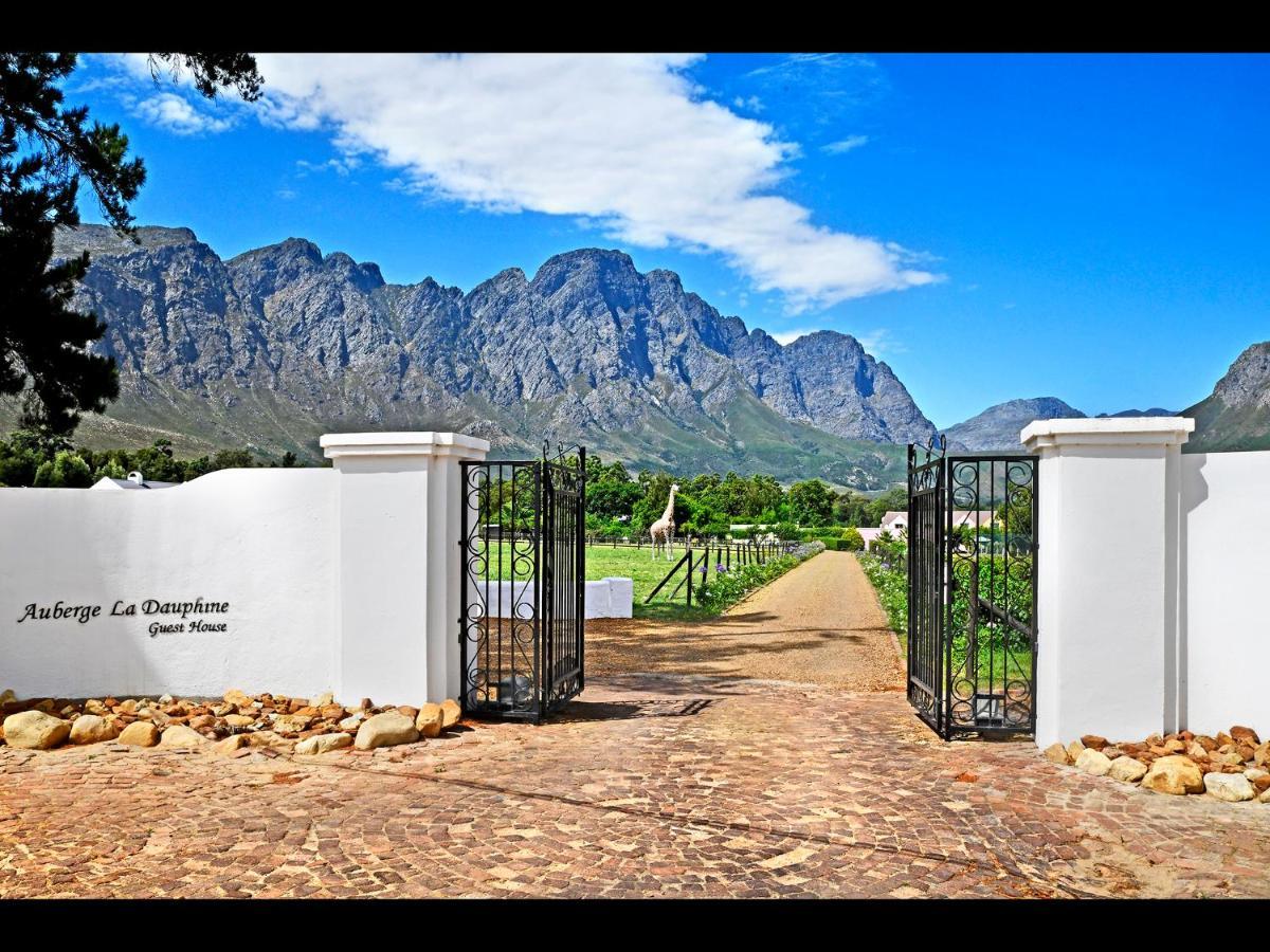 Auberge La Dauphine Guest House Franschhoek Exterior foto