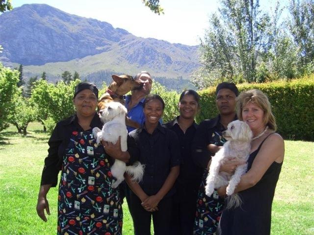 Auberge La Dauphine Guest House Franschhoek Exterior foto